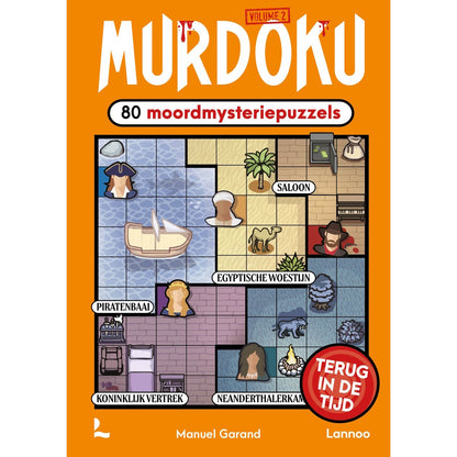 Puzzelboek Murdoku 2 - Terug in de tijd