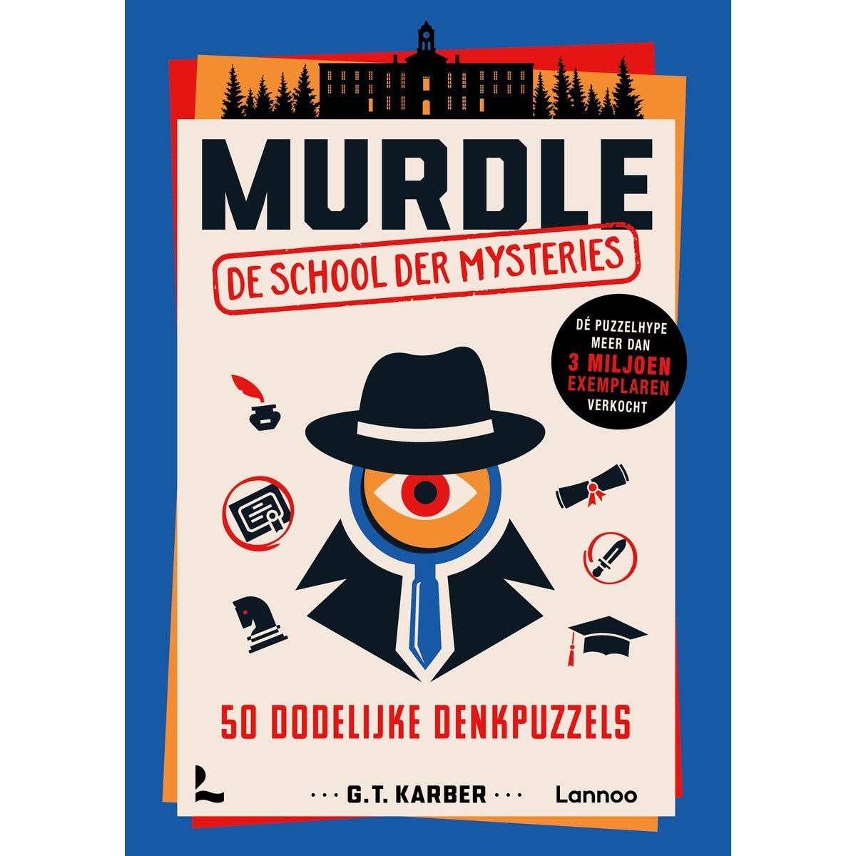 Puzzelboek Murdle - De school der mysteries