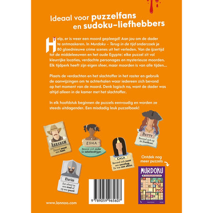 Puzzelboek Murdoku 2 - Terug in de tijd