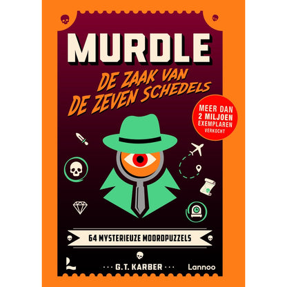 Puzzelboek Murdle - De zaak van de zeven schedels
