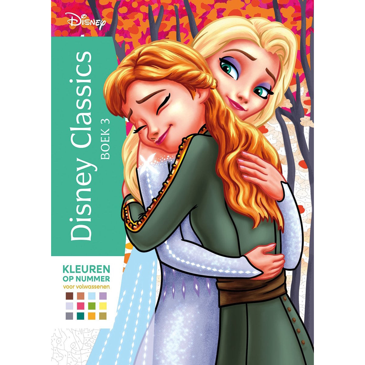 Disney Classics boek 3 - Kleuren op nummer voor volwassenen (pre-order)