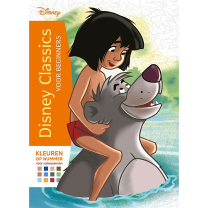 Disney Classics voor beginners - Kleuren op nummer voor volwassenen (pre-order)