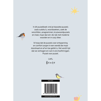 Het cozy puzzelboek voor ontspannen zomerdagen
