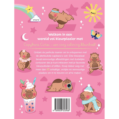 Capybara Cuties - Cozy Kleurboek