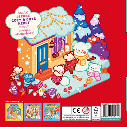 Stickerboek: Cozy & cute stickerrooms - Cozy Kerst (pre-order)