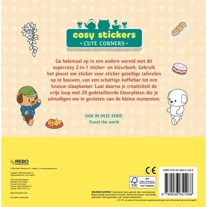 Stickerboek: Cute corners