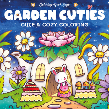 Kleurboek: Garden Cuties - Cute & cozy coloring