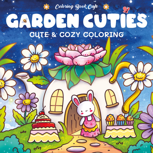 Kleurboek: Garden Cuties - Cute & cozy coloring (pre-order)