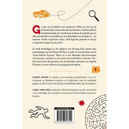 Puzzelboek Reis om de wereld in 80 moorden puzzelboek