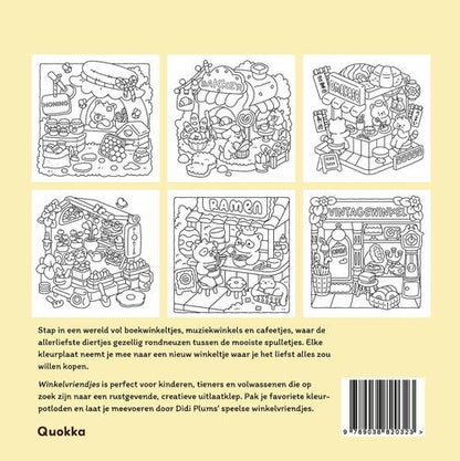 Winkelvriendjes cozy & knuffelig kleurboek (pre-order)