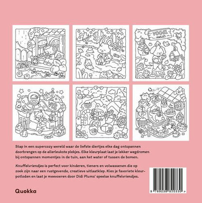 Knuffelvriendjes knus & cozy kleurboek (pre-order)
