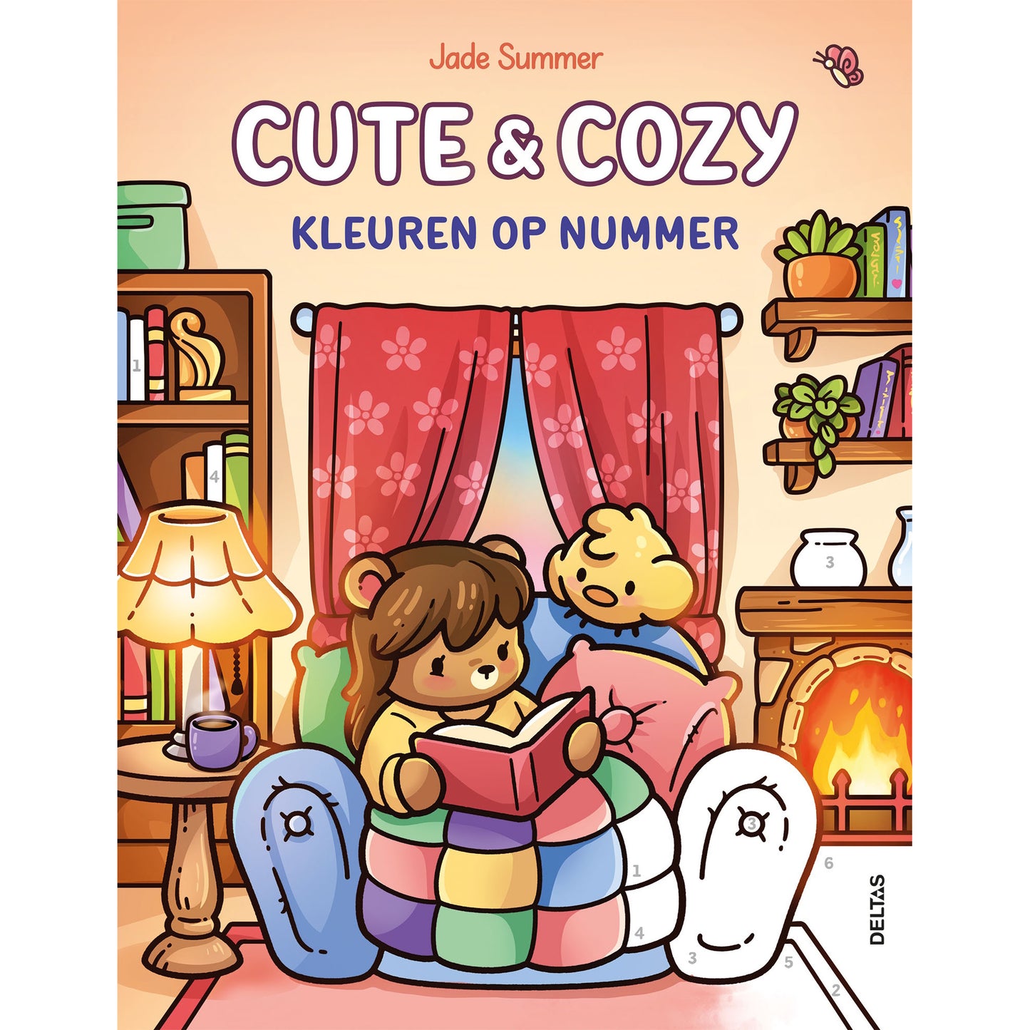 Cute & Cozy kleuren op nummer (pre-order)
