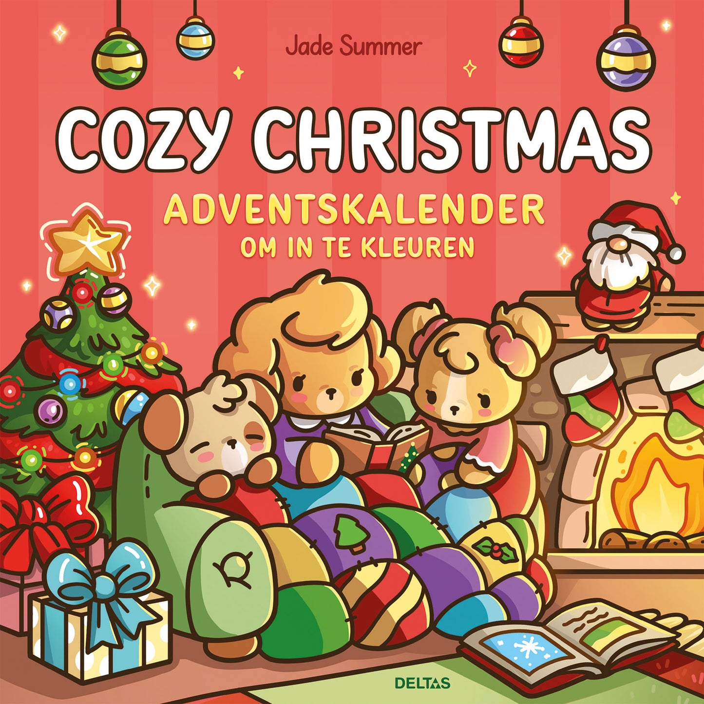 Cozy Christmas - Adventskalender om in te kleuren (pre-order)
