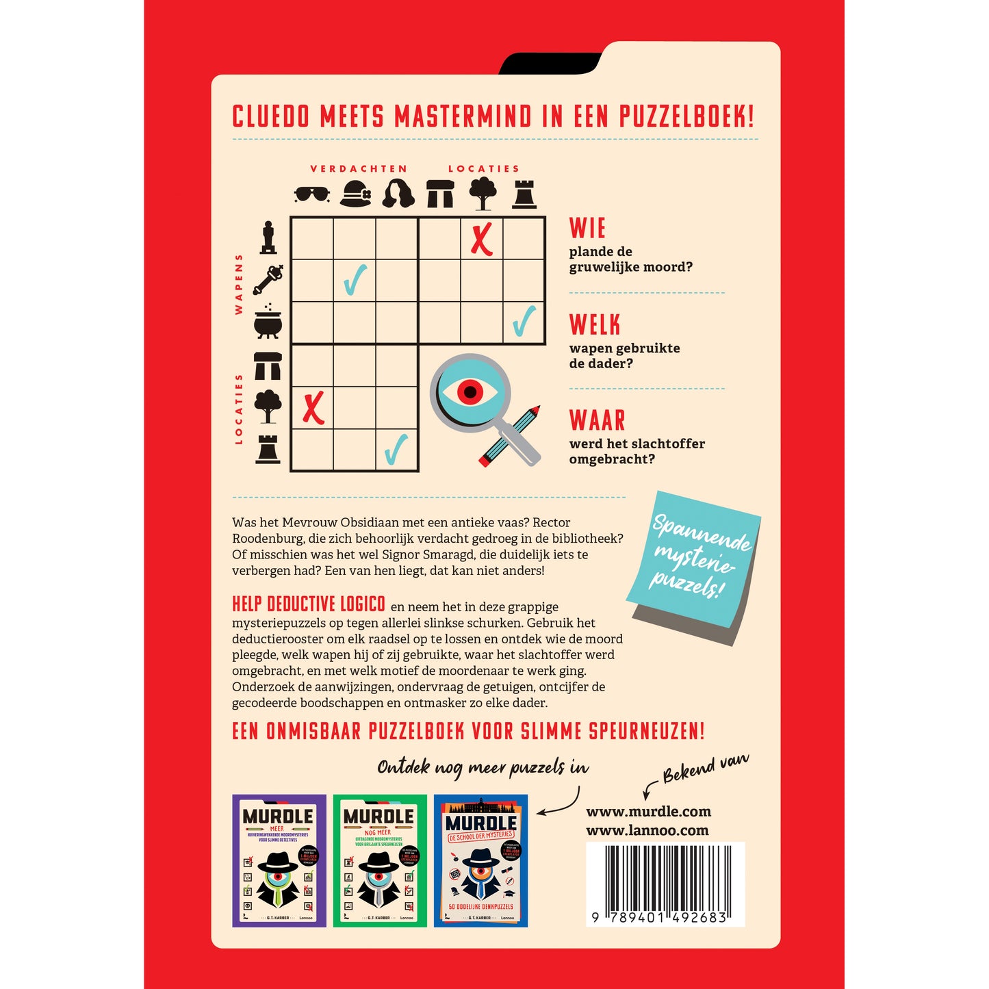 Puzzelboek Murdle
