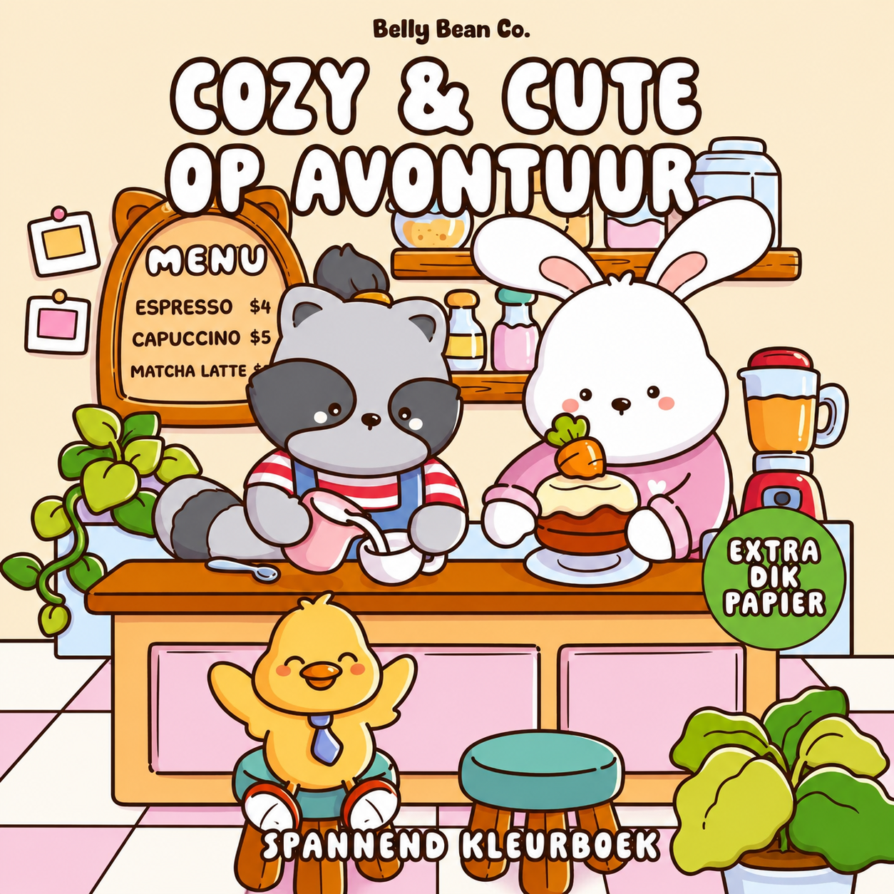 Kleurboek Cozy & cute op avontuur (pre-order)