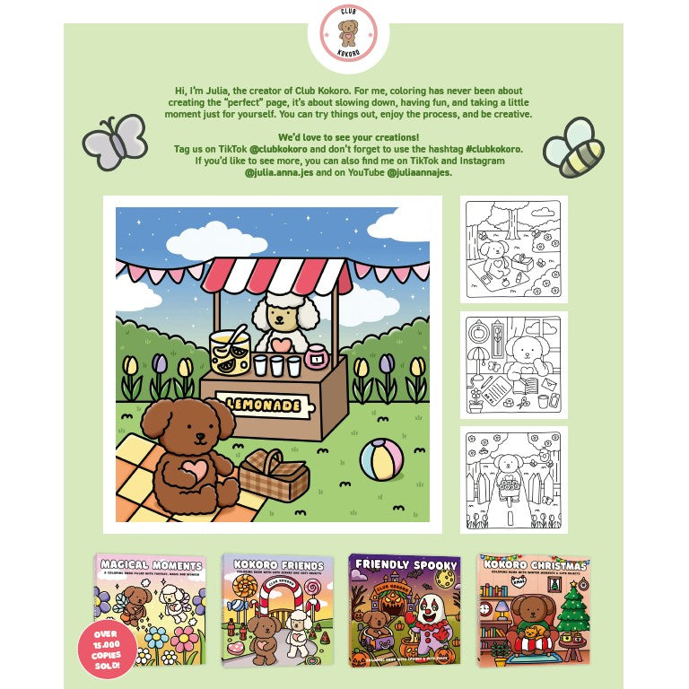 Kleurboek Club Kokoro - Kokoro Spring