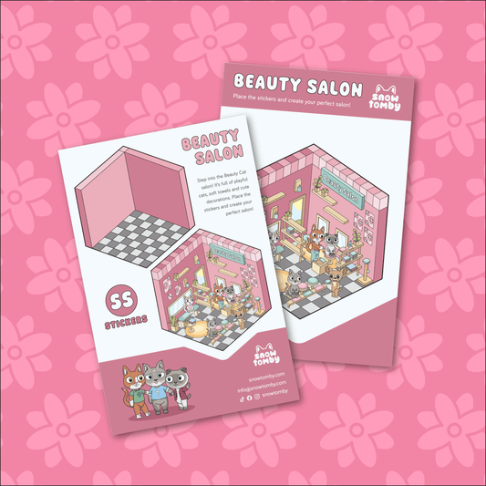 DIY Stickerkamer - Beauty Salon