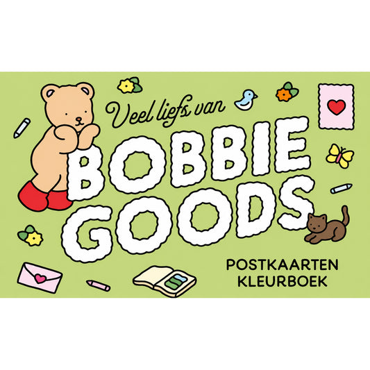 Bobbie Goods postkaartenkleurboek (pre-order)