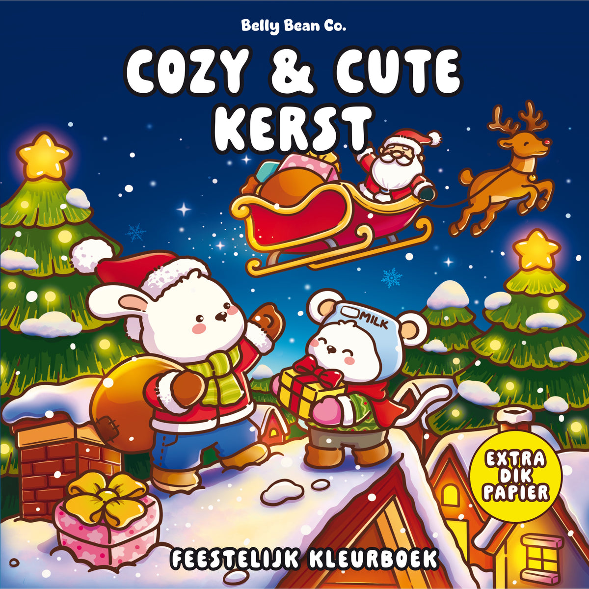 Kleurboek Cozy & cute kerst (pre-order)