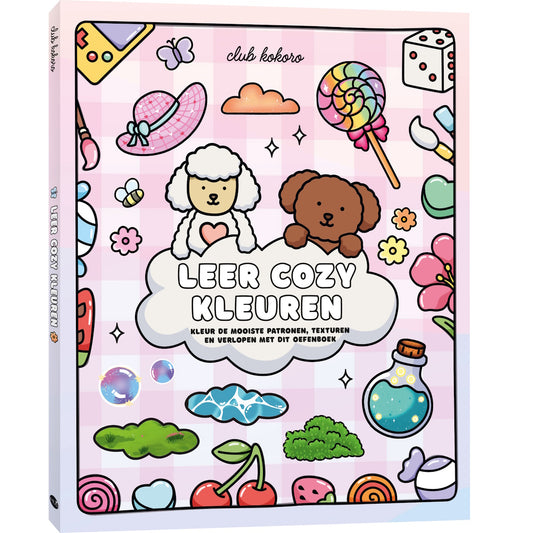 Kleurboek Club Kokoro - Leer Cozy Kleuren (pre-order)