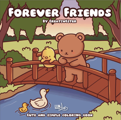 Kleurboek: Forever Friends by CreativEster