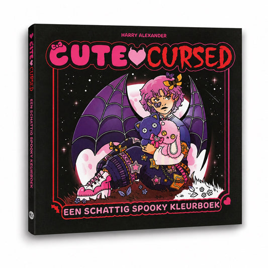 Cute & Cursed - Een schattig spooky kleurboek (pre-order)