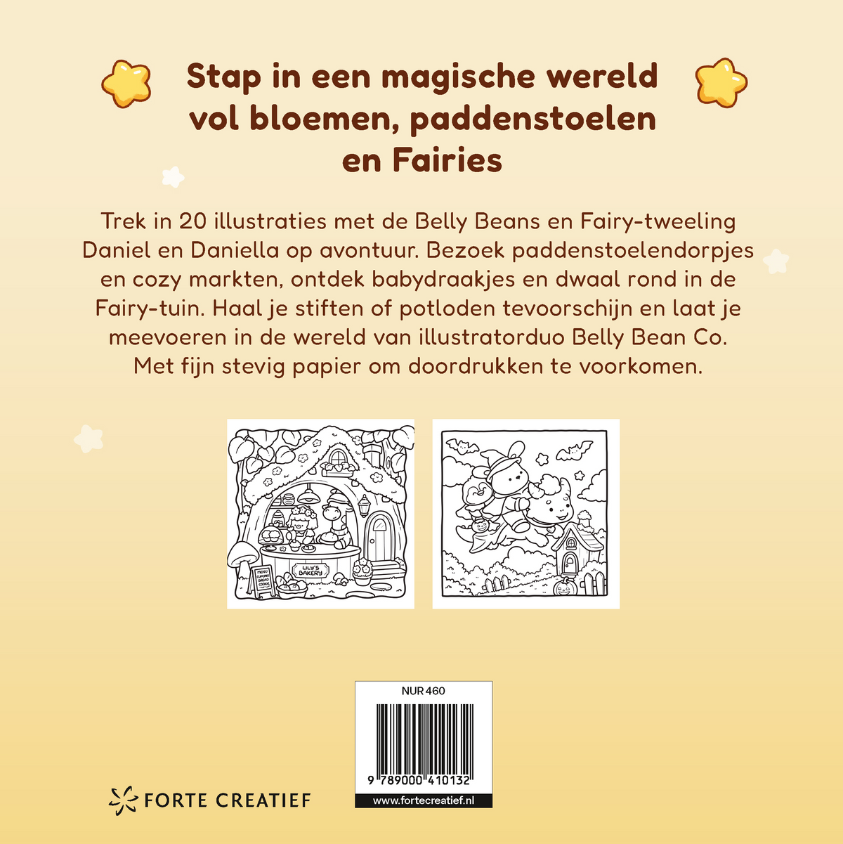 Kleurboek Cozy & cute Fairy-tuin (pre-order)