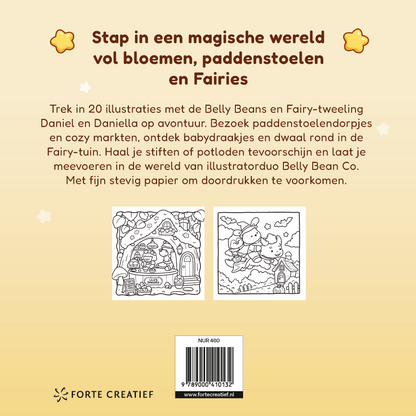 Kleurboek Cozy & cute Fairy-tuin (pre-order)
