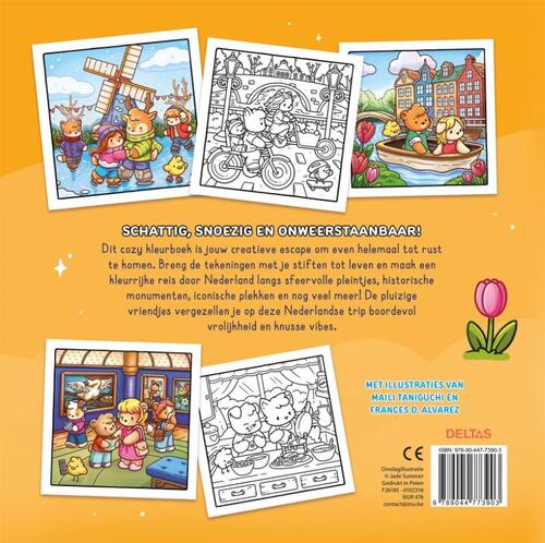 Cozy Holland Comfy Kleurboek (pre-order)