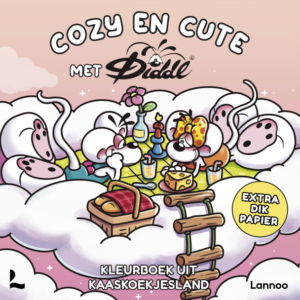 Kleurboek Cozy en cute met Diddl (pre-order)