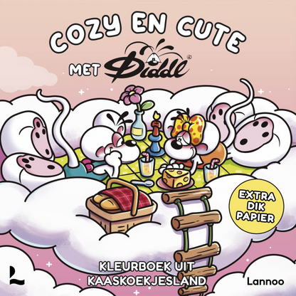 Kleurboek Cozy en cute met Diddl (pre-order)