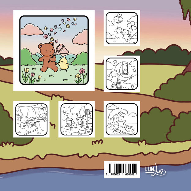 Kleurboek: Forever Friends by CreativEster