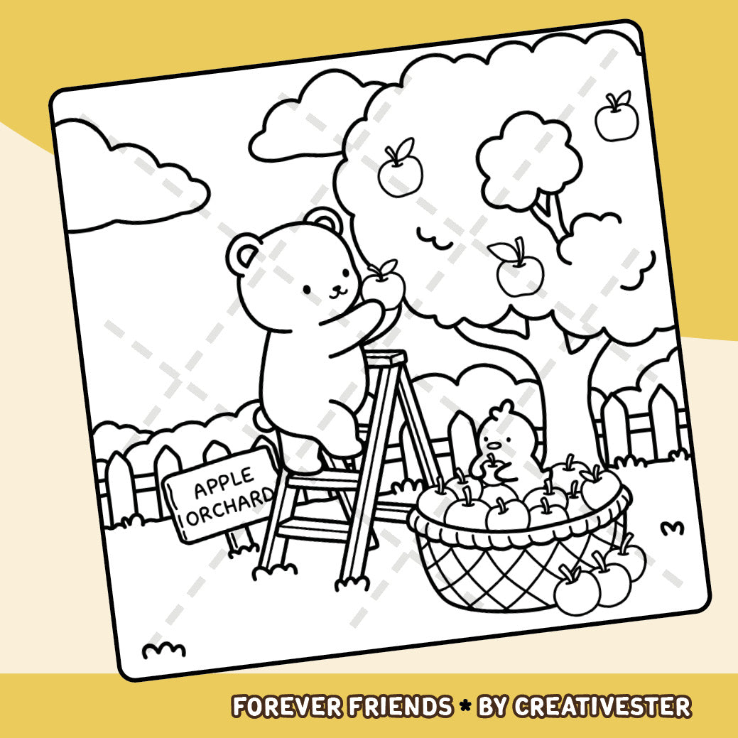 Kleurboek: Forever Friends by CreativEster