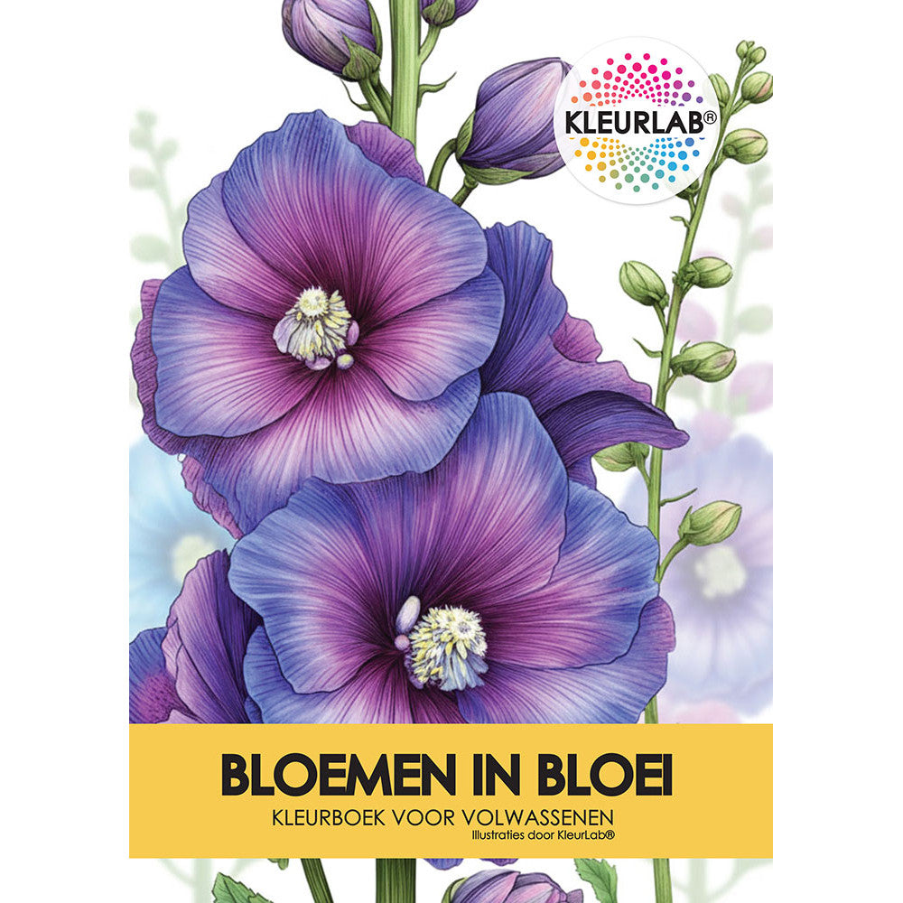 Bloemen in Bloei Kleurboek voor Volwassenen