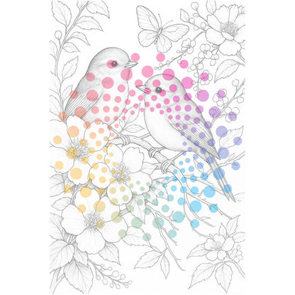 Bloemen & Vogels Kleurboek voor Volwassenen