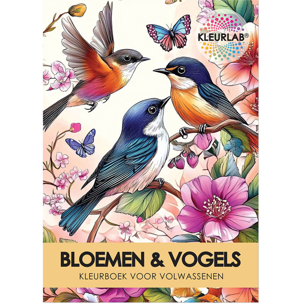 Bloemen & Vogels Kleurboek voor Volwassenen