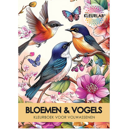 Bloemen & Vogels Kleurboek voor Volwassenen