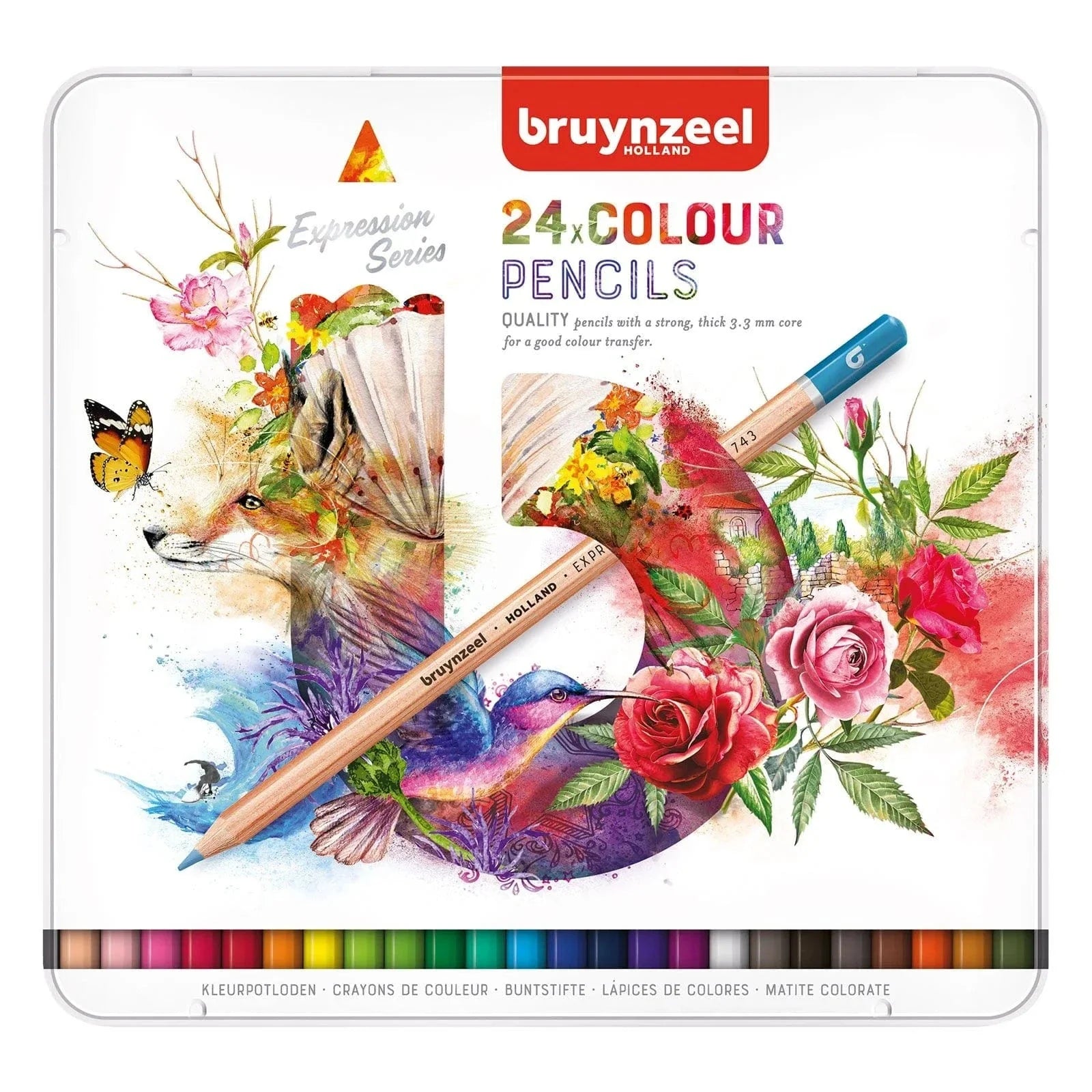 Bruynzeel Schrijfwaren Bruynzeel - Expression kleurpotloden blik 24