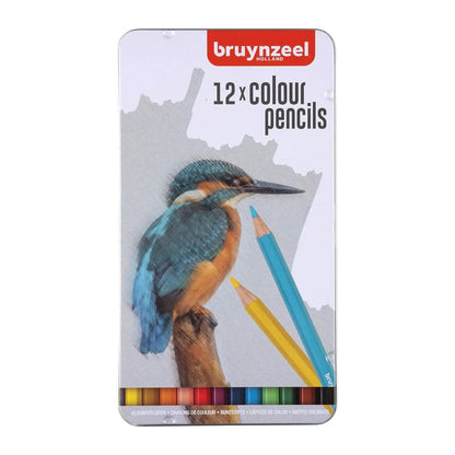 Bruynzeel Schrijfwaren Bruynzeel - Kleurpotloden ijsvogel blik 12
