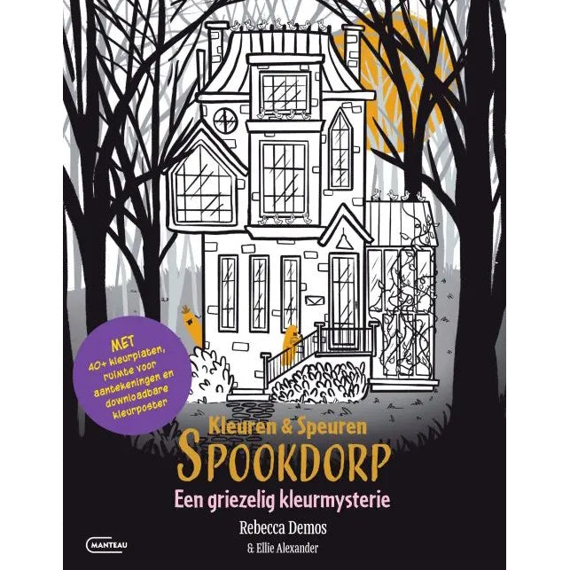 Kleuren & Speuren: Spookdorp (pre-order)