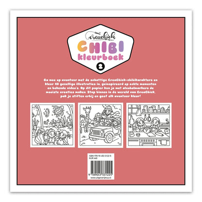 CreaChick Chibikleurboek 2 (pre-order)
