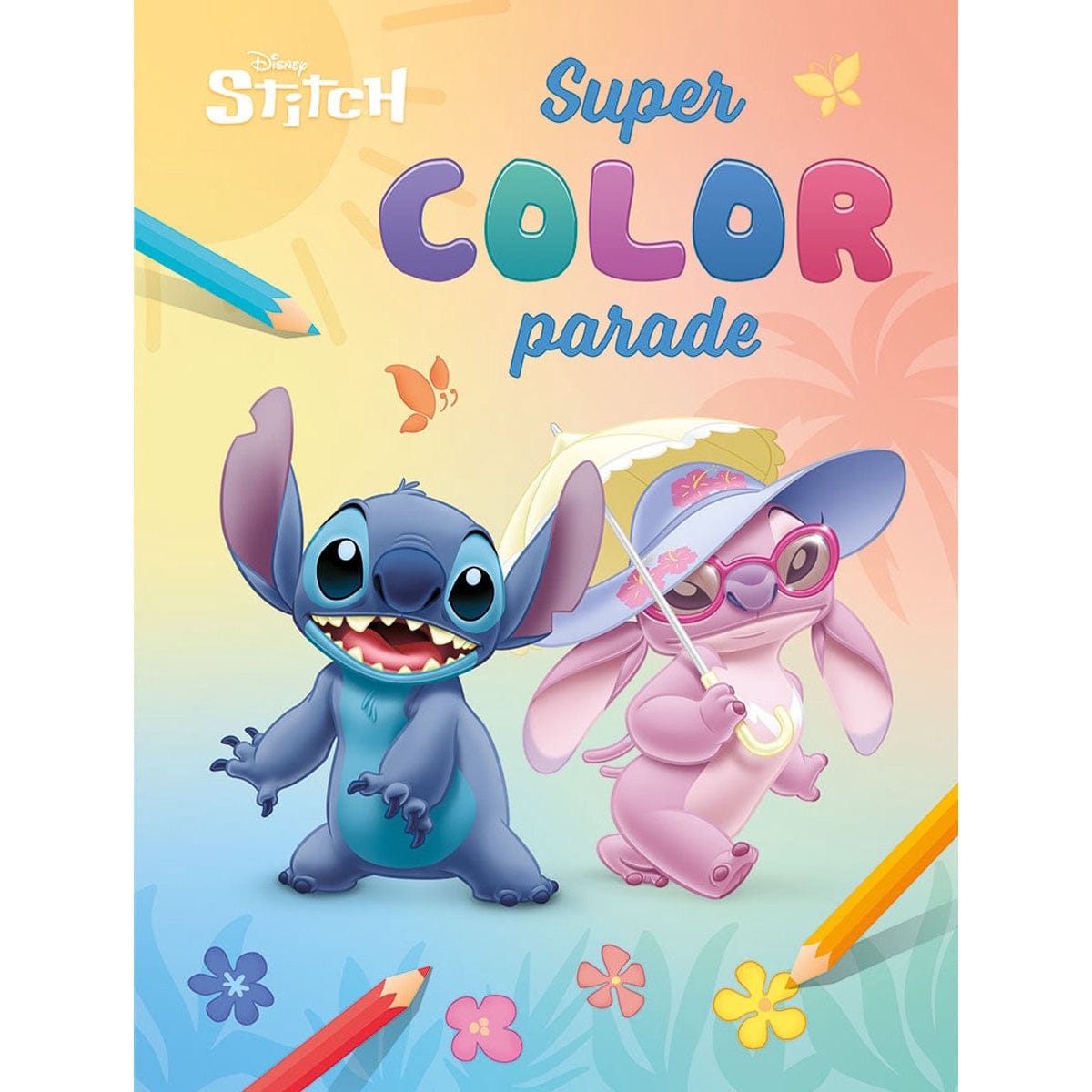 Deltas Boeken Disney Super Color Parade Stitch