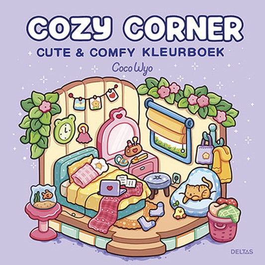 Deltas Boeken Kleurboek Cozy Corner Cute & Comfy (pre-order)