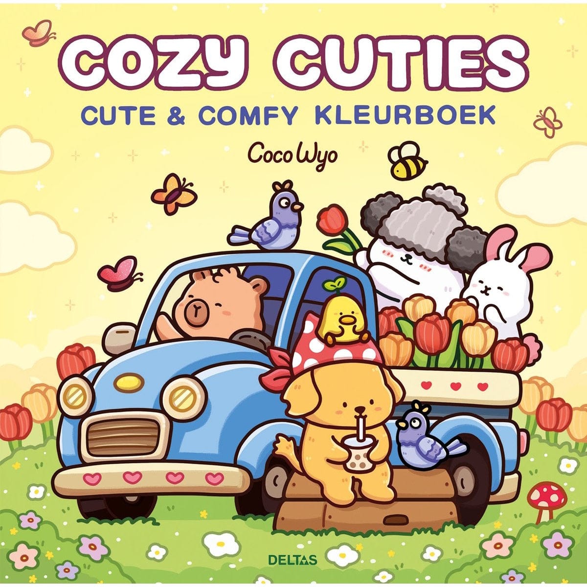 Deltas Boeken Kleurboek Cozy Cuties - Cute & Comfy (pre-order)