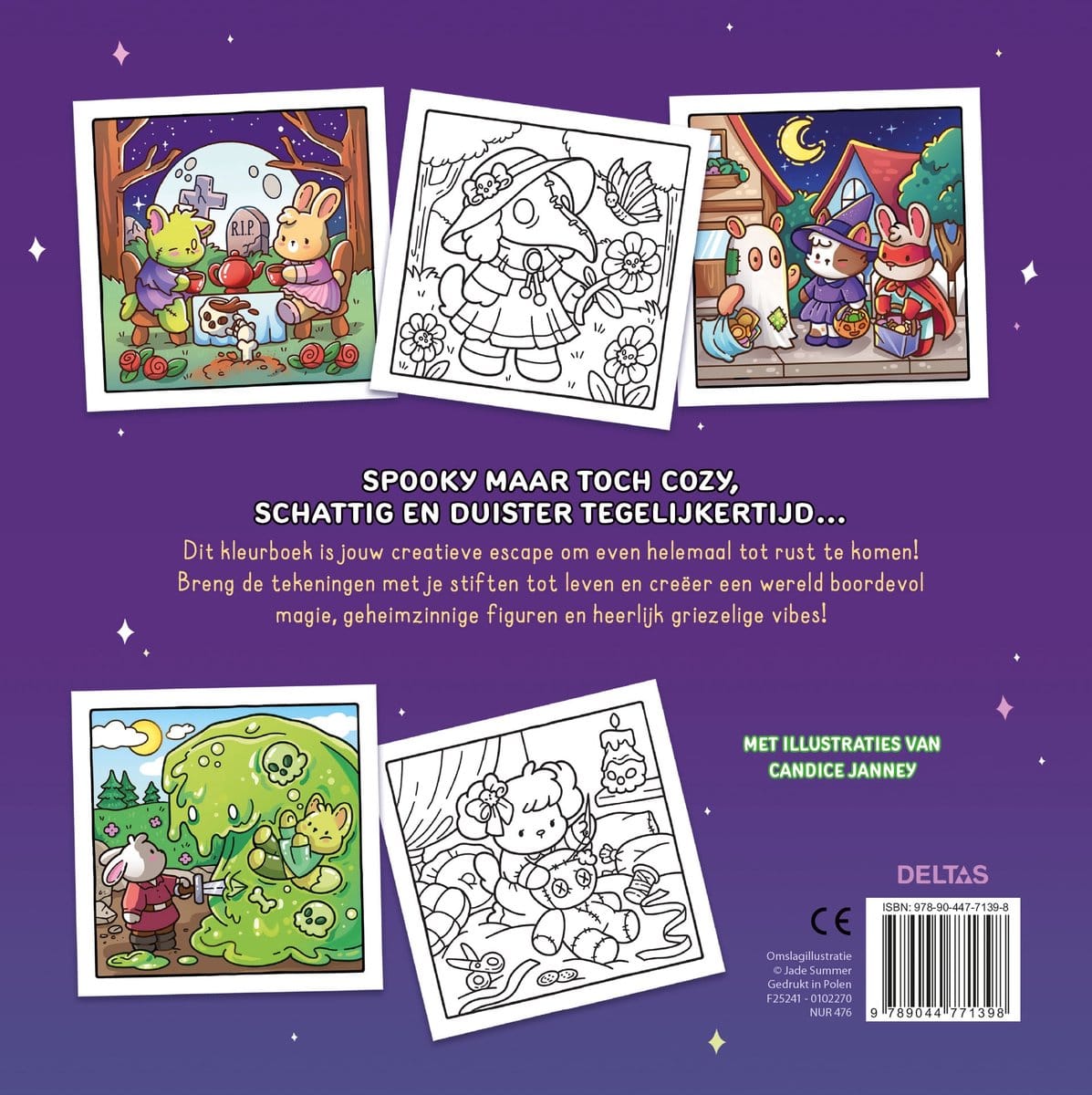 Deltas Boeken Kleurboek Spooky Moments - Cozy