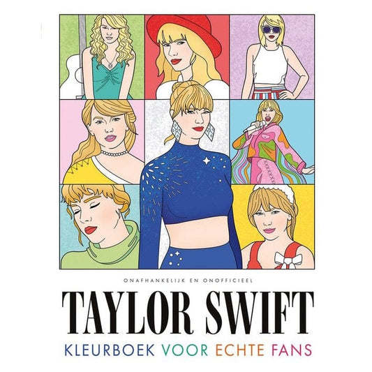 Deltas Boeken Taylor Swift - Kleurboek voor echte fans
