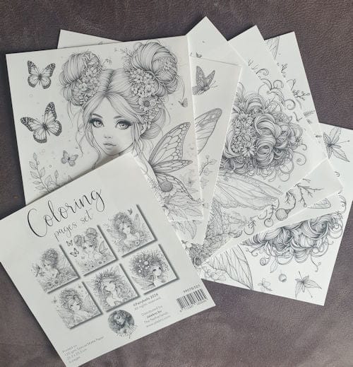 Fairybells Boeken Fairybells Coloring Pages Set 1