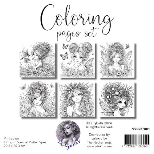 Fairybells Boeken Fairybells Coloring Pages Set 1