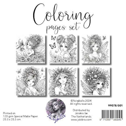 Fairybells Boeken Fairybells Coloring Pages Set 1