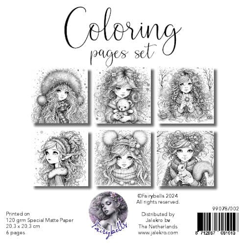 Fairybells Boeken Fairybells Coloring Pages Set 2